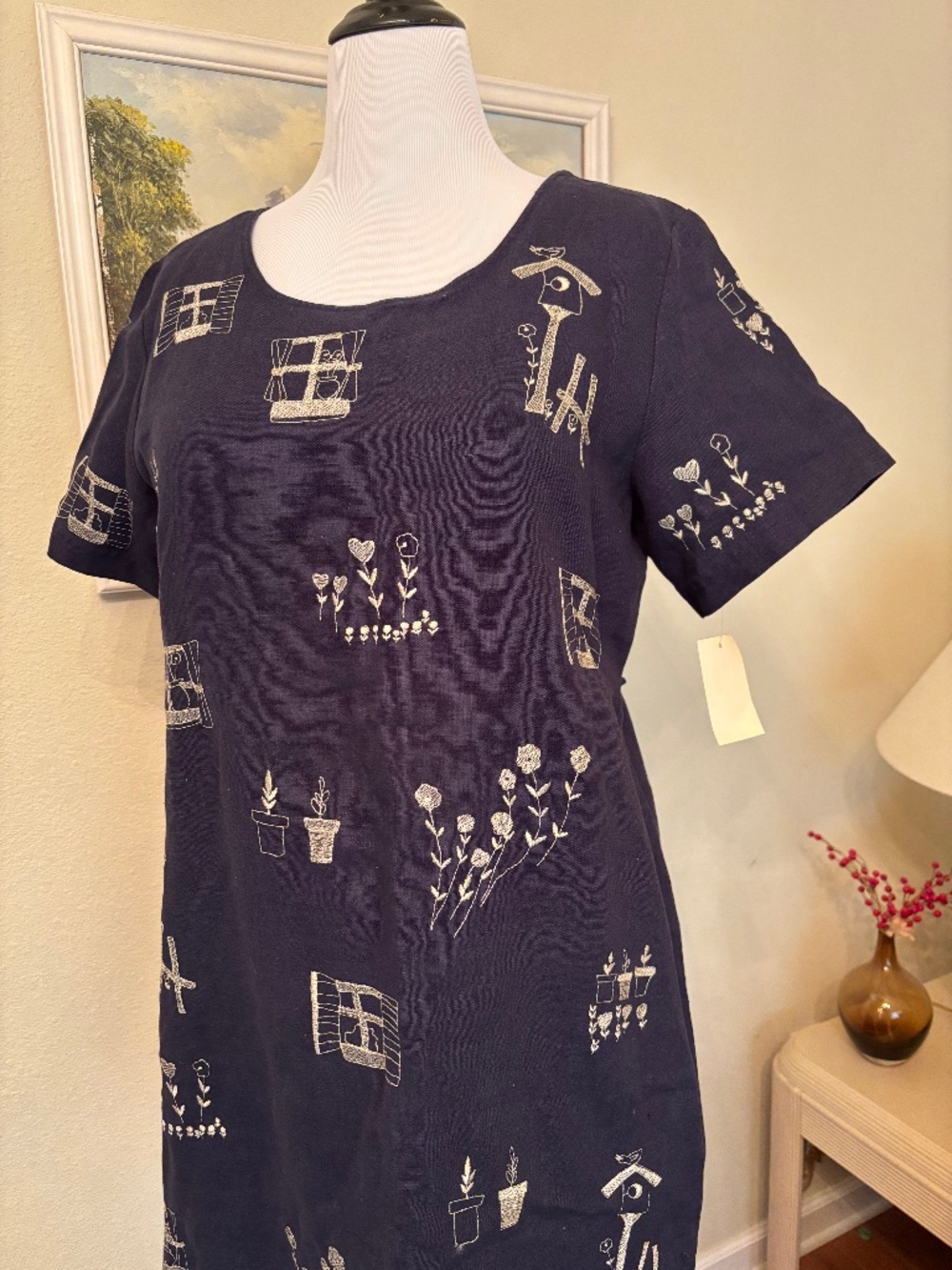 NWT Linen Dress size L